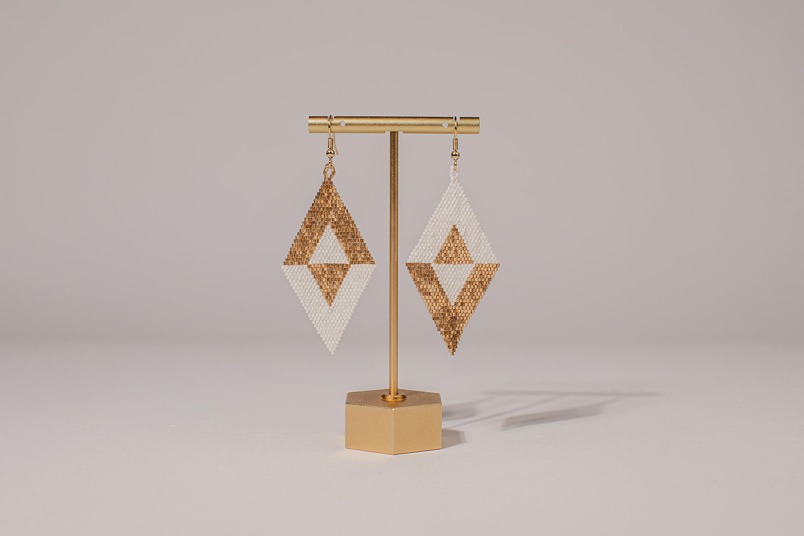 Flipped Triangle Earrings