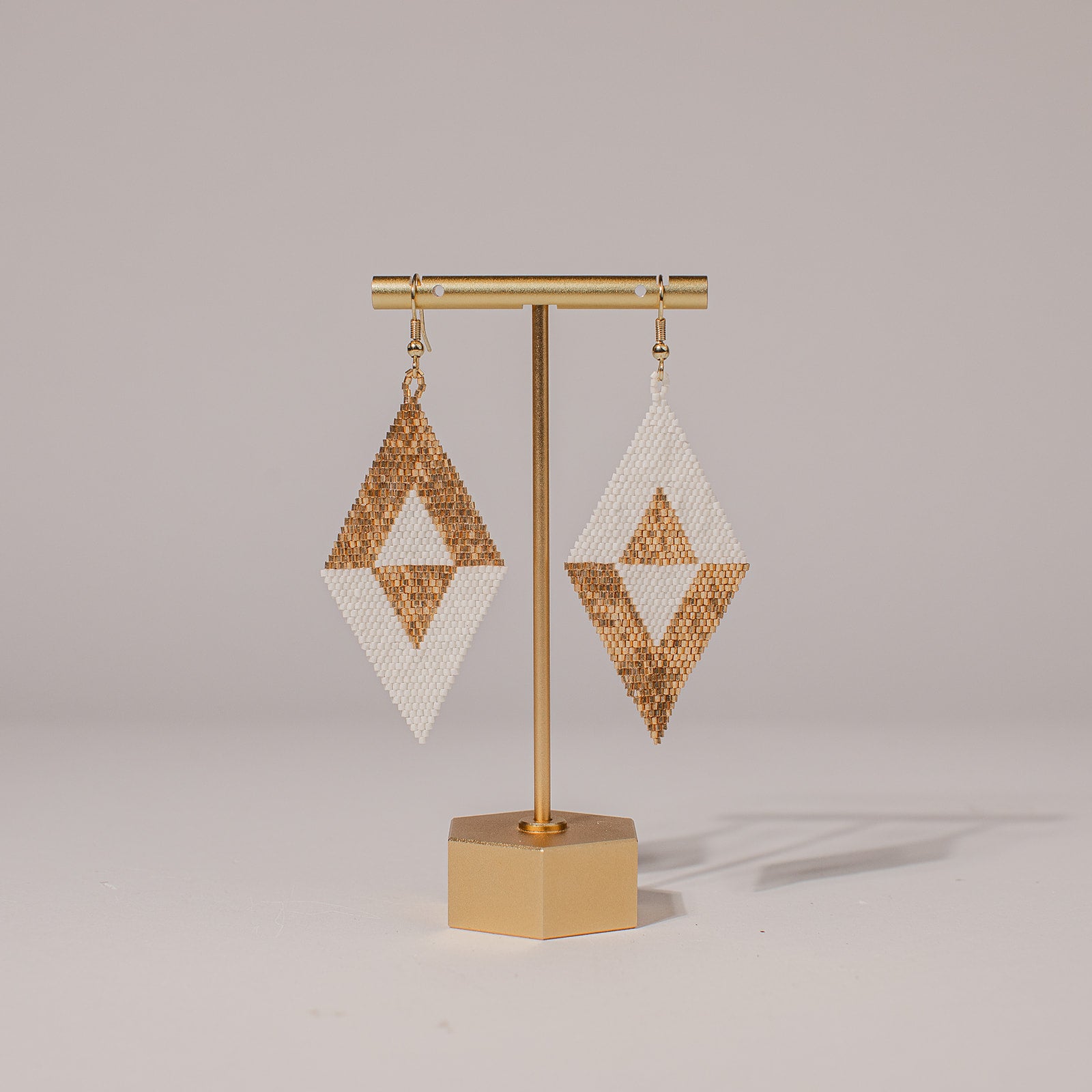 Flipped Triangle Earrings