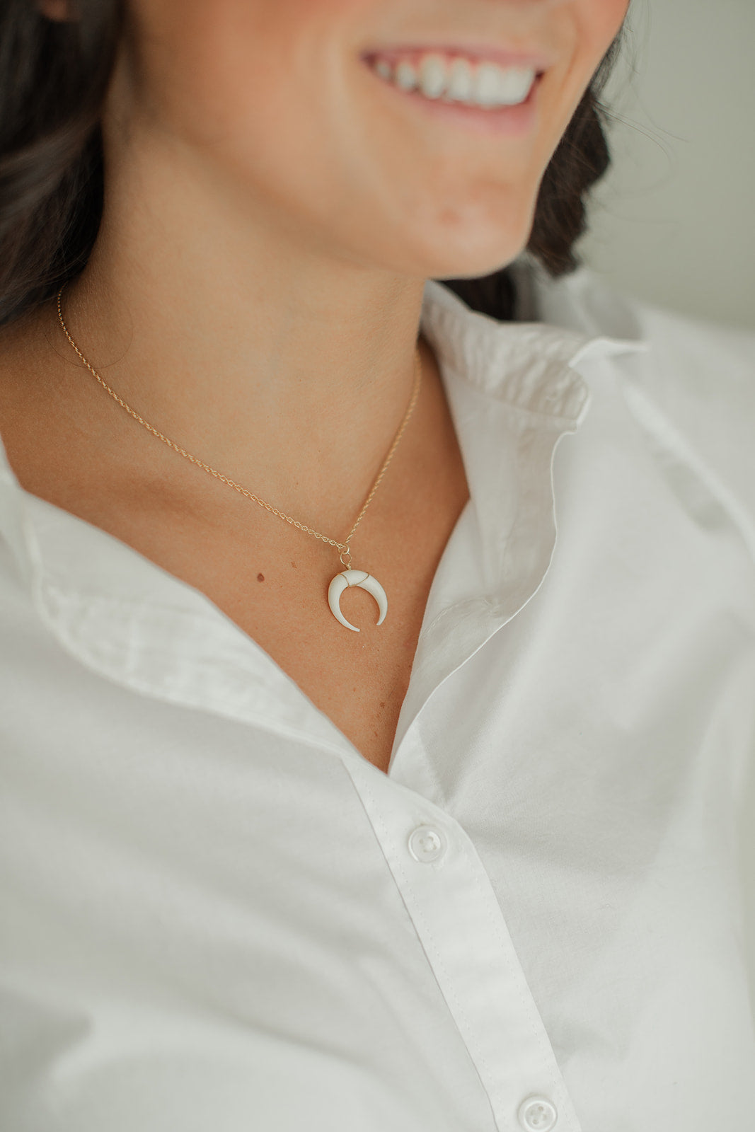 Crescent Moon Necklace