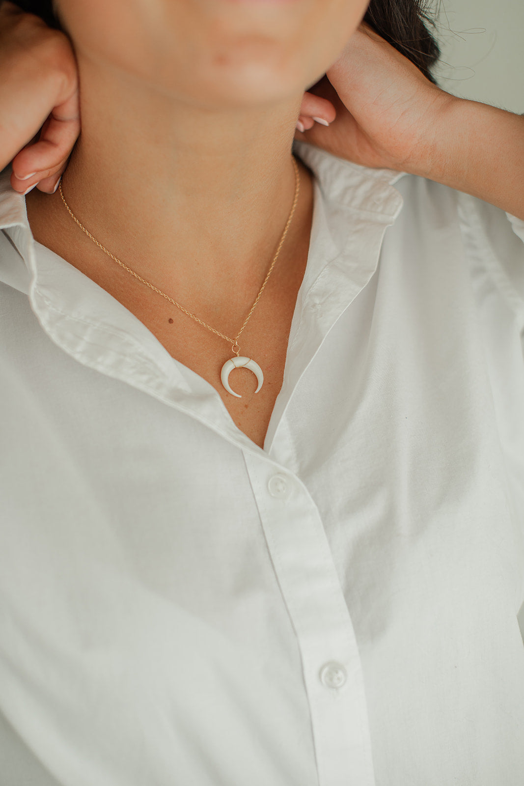 Crescent Moon Necklace