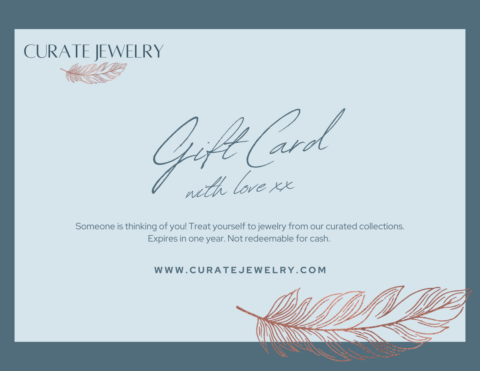 Curate e-Gift Card